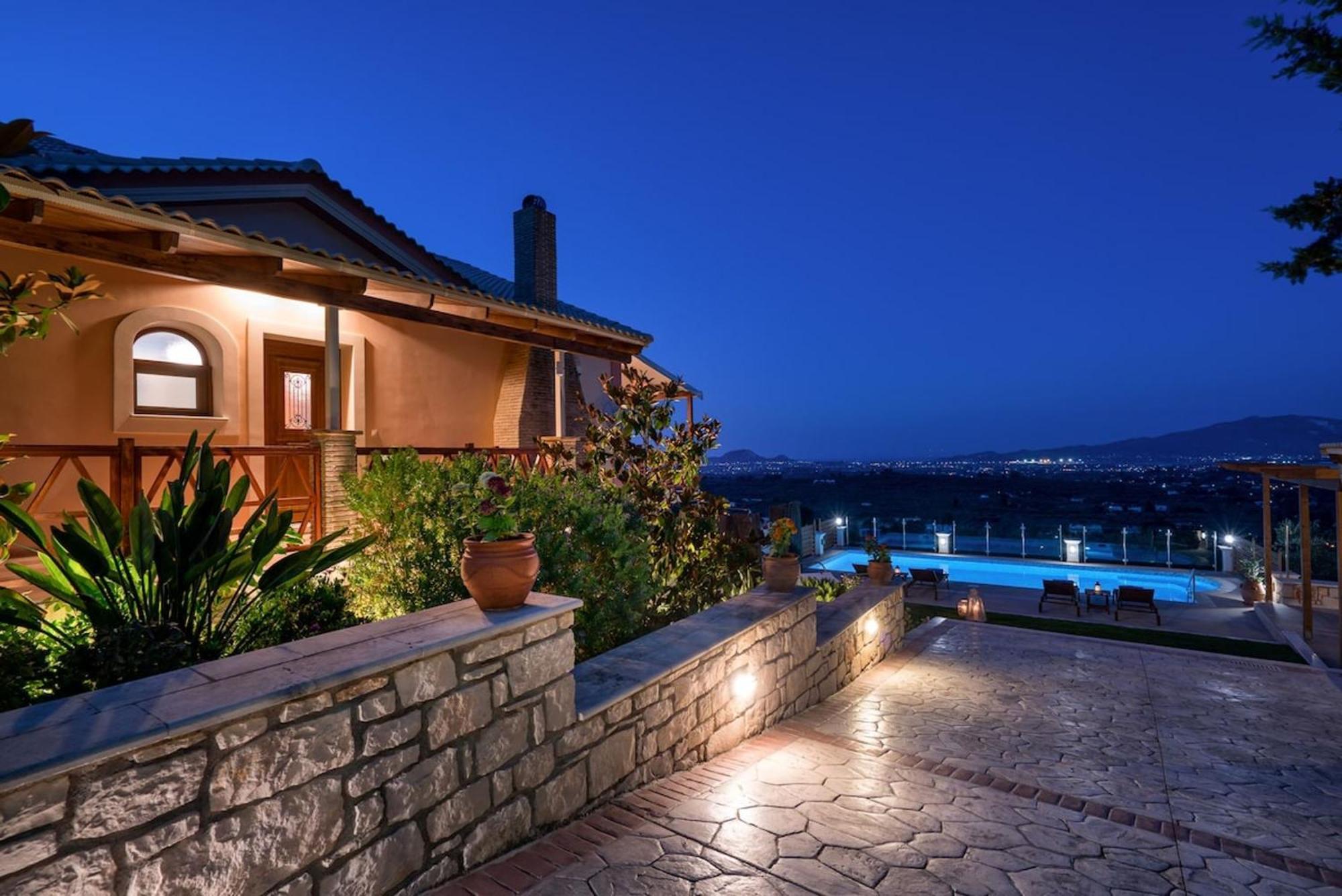 Villa Clairy Mouzákion Exteriör bild